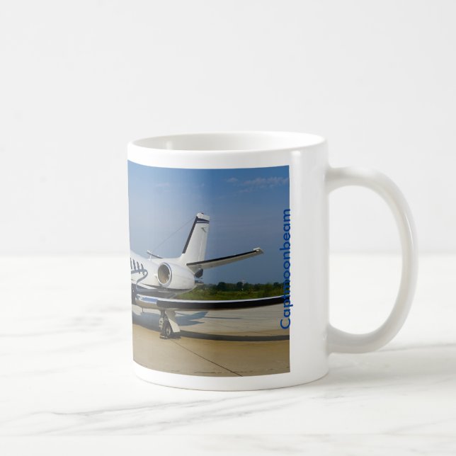 CAPTMOONBEAM Cessna Citation Bravo Coffee Mug (Right)