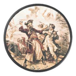 Capture, Barbe noire pirate, Revenge de la reine A