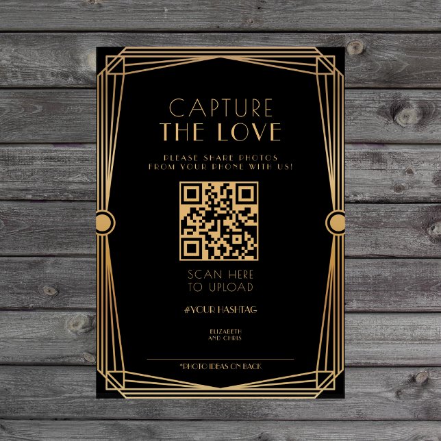 Capture classique L'Amour Photo I Spy Mariage Menu (Créateur téléchargé)