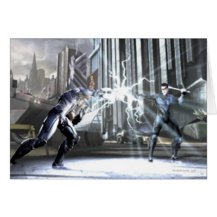 Capture d'écran : Cyborg vs Nightwing 4