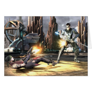 Capture d'écran : Harley vs Nightwing