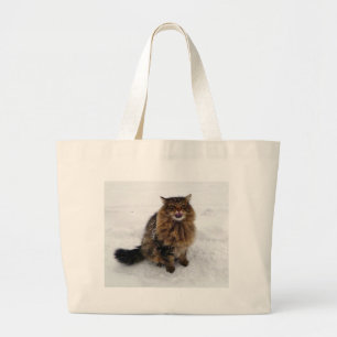 Capture d'un grand sac fourre-tout de flocon de ne