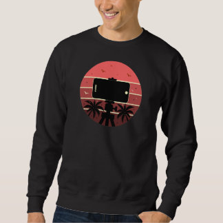 Capture Life Vibes – Tropical Sunset Creator Sweatshirt