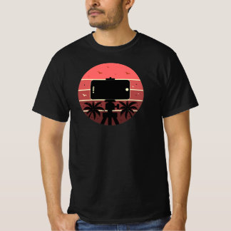 Capture Life Vibes – Tropical Sunset Creator T-Shirt