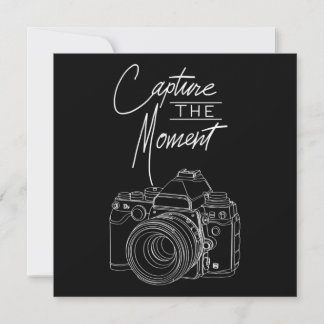 Capture  Moment Camera Photography  Photographer Holiday Card