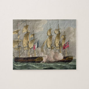 Capture of L'Immortalite, October 20th 1798, from Jigsaw Puzzle