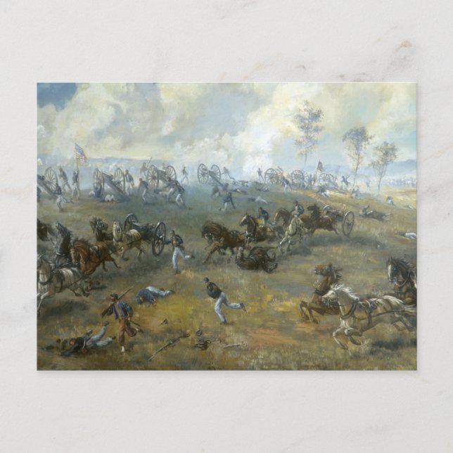 Capture of Rickett's Battery - 1964 Postcard (Front)