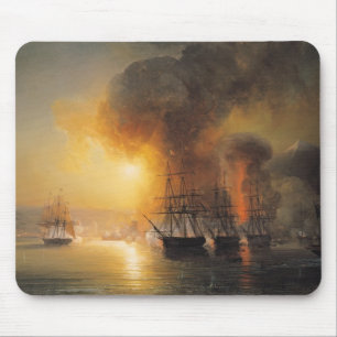 Capture of the Fort of Saint-Jean-d'Ulloa Mouse Pad