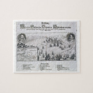Capture of the Spanish fleet by the Dutch under Ad Jigsaw Puzzle