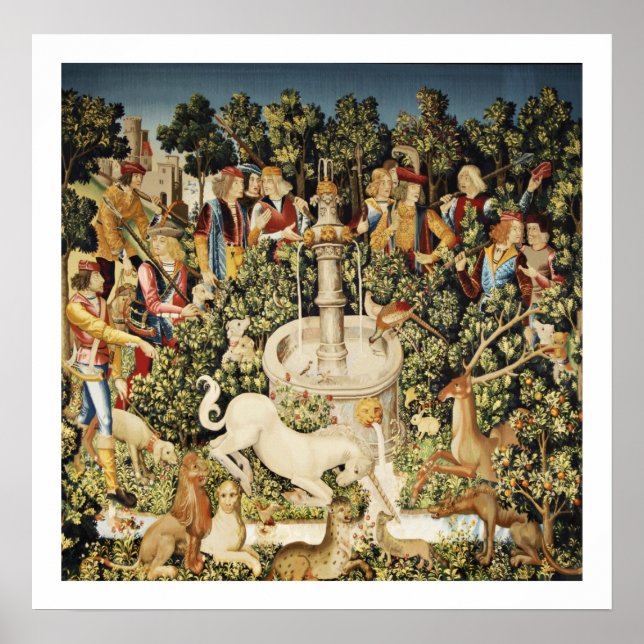 Capture of White Unicorn Poster (Front)