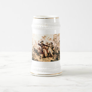 Capture, Pirate Blackbeard, Queen Anne's Revenge Beer Stein