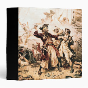 Capture, Pirate Blackbeard, Queen Anne's Revenge Binder