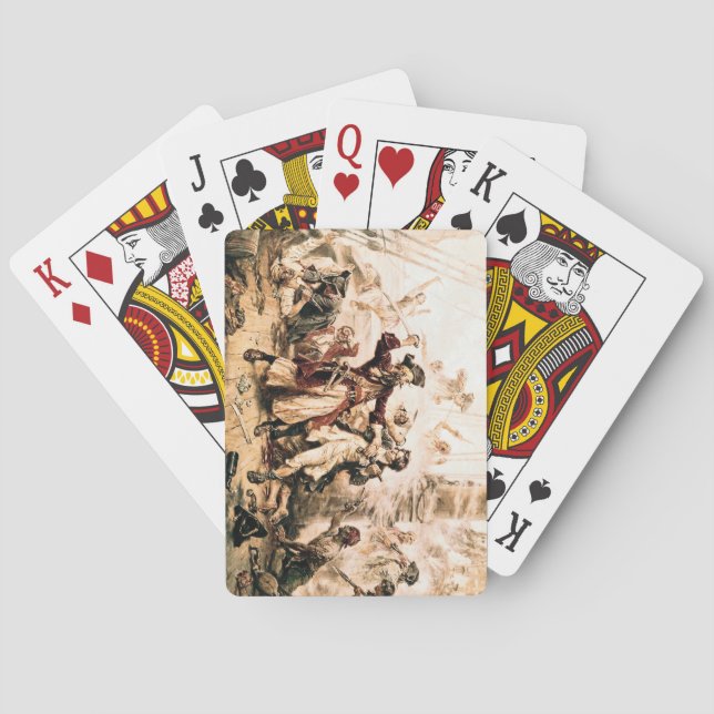 Capture, Pirate Blackbeard, Queen Anne's Revenge Playing Cards (Back)