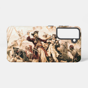 Capture, Pirate Blackbeard, Queen Anne's Revenge Samsung Galaxy Case