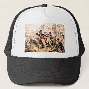 Capture, Pirate Blackbeard, Queen Anne's Revenge Trucker Hat