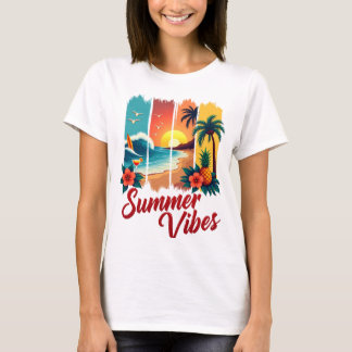 Capture the essence of a perfect summer getaway wi T-Shirt