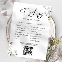 Capture The Love I Spy Wedding Game With QR