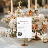 Capture the love! Photo, QR-Code, Wedding