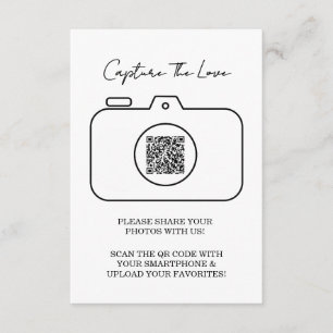 Capture The Love Photo Sharing QR Code Enclosure