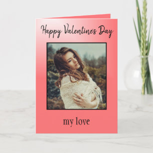Capture the love Valentine's Day Photo  Card