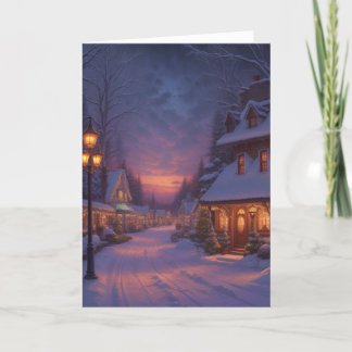 Capture the Magic of Christmas Holiday Card