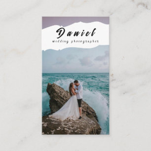 Capture Your Special Day ,Professional Photography Business Card