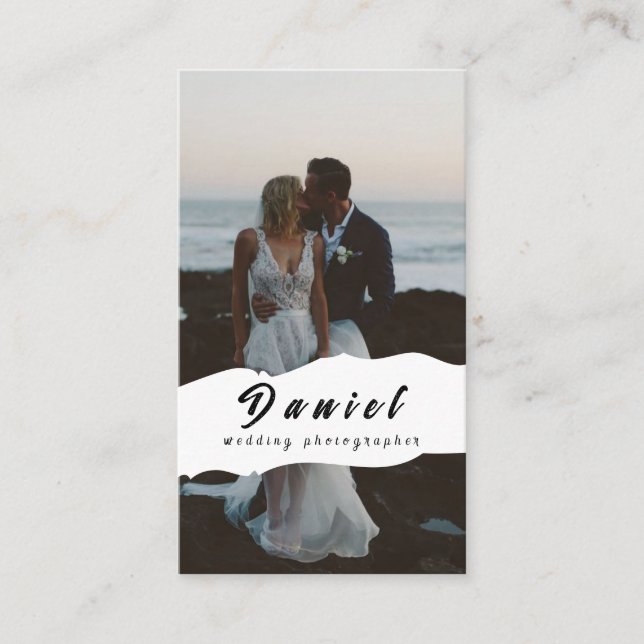 Capture Your Special Day ,Professional Photography Business Card (Front)