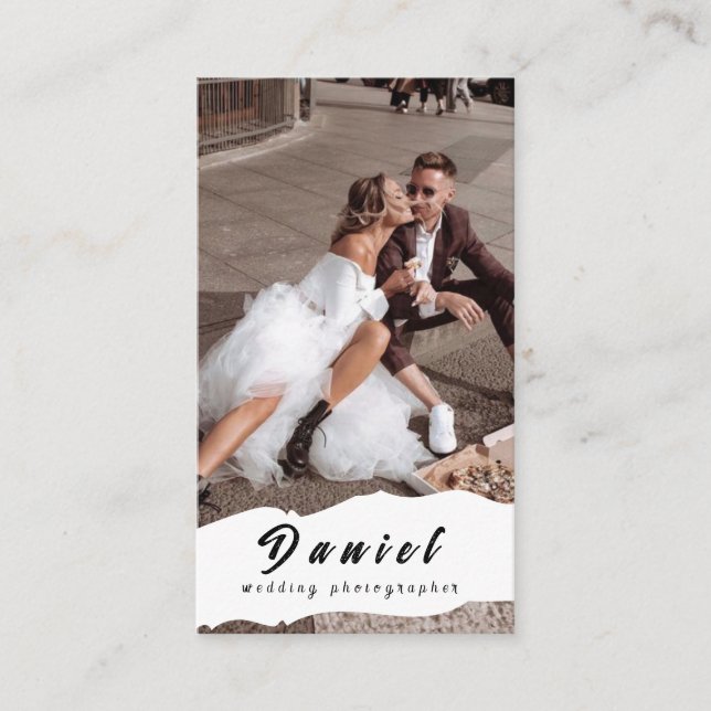 Capture Your Special Day ,Professional Photography Business Card (Front)