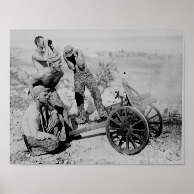 Captured Artillery Poster (Front)