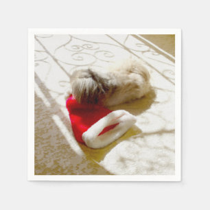 Captured Santa Napkin