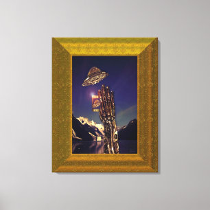 Captured Wrapped Canvas