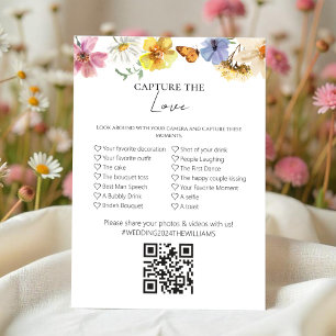 Capturez L'Amour Que J'Espère Mariage Avec Carte D