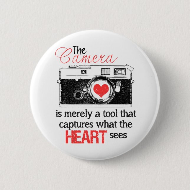 Capturing the Heart 2 Inch Round Button (Front)