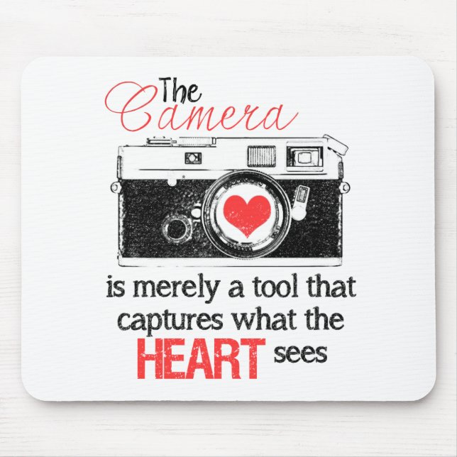 Capturing the Heart Mouse Pad (Front)
