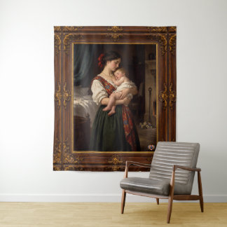 Capturing The Maternal Grace Of Academic Realism Tapestry