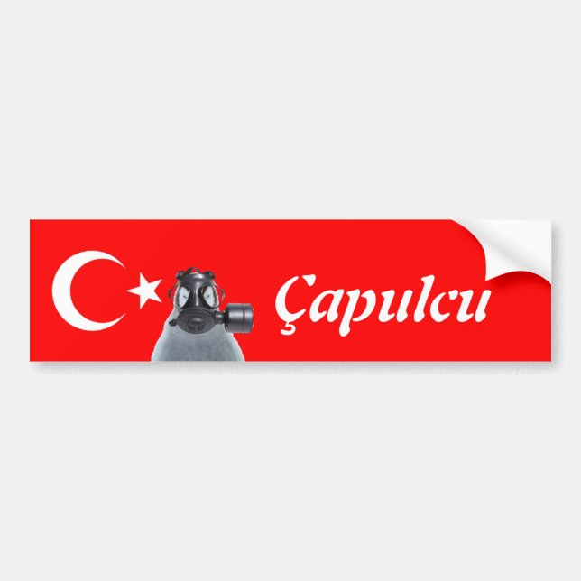 Capulcu Bumper sticker (Front)