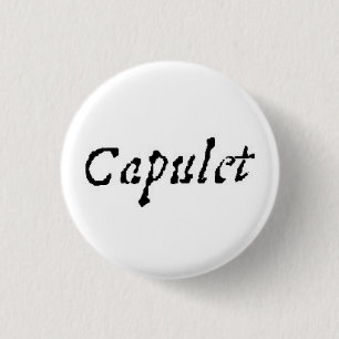 Capulet 1 Inch Round Button