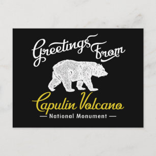 Capulin Volcano National Monument Bear Postcard