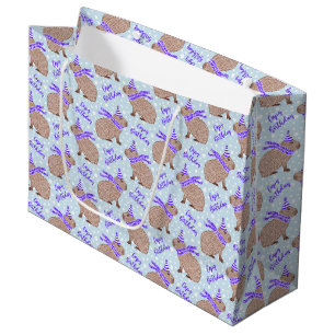 Capy Birthday Capybara Funny Animal Lover Large Gift Bag