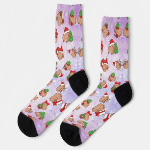 Capy-Christmas Cozy Socks