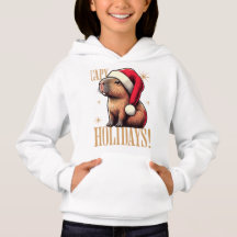 Capy Holidays - Cute Christmas Capybara Design