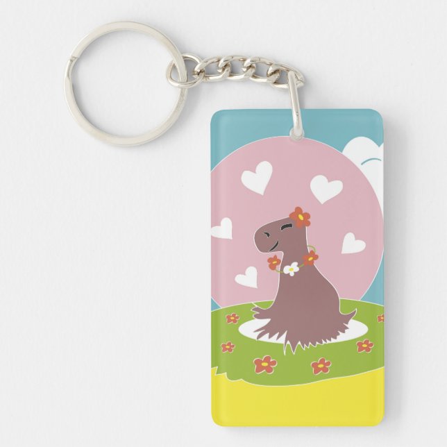 Capybara amoureux (Devant)