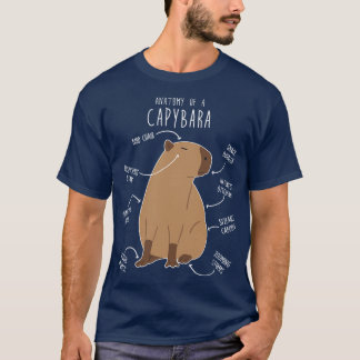 Capybara Anatomy 3 T-Shirt