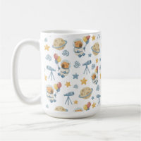 Capybara Astronaut Kids Pattern - Mug
