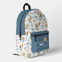 Capybara Astronaut Motif sac à dos imprimé