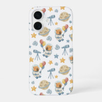 Capybara Astronaut Pattern -