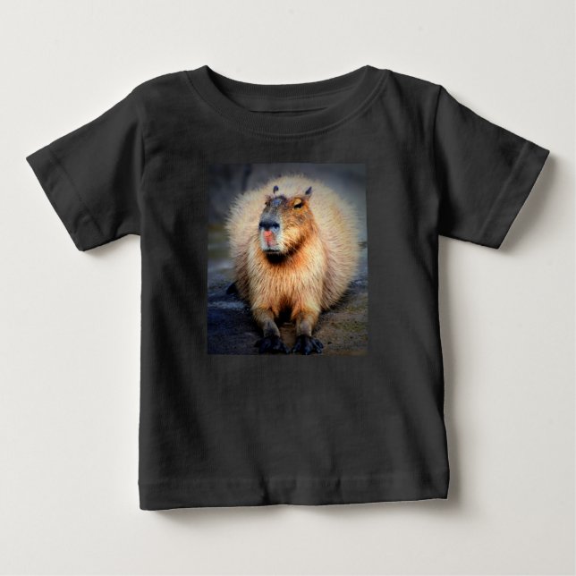 Capybara  baby T-Shirt (Front)