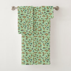Capybara Bath Towel Set