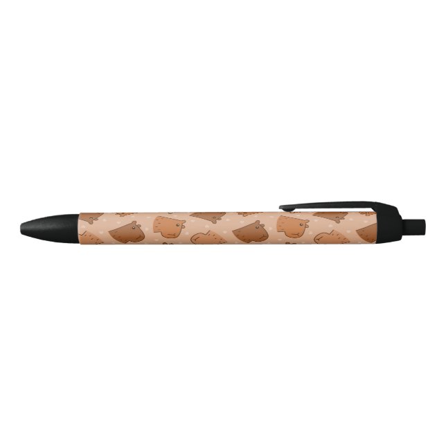 Capybara Black Ink Pen (Top)