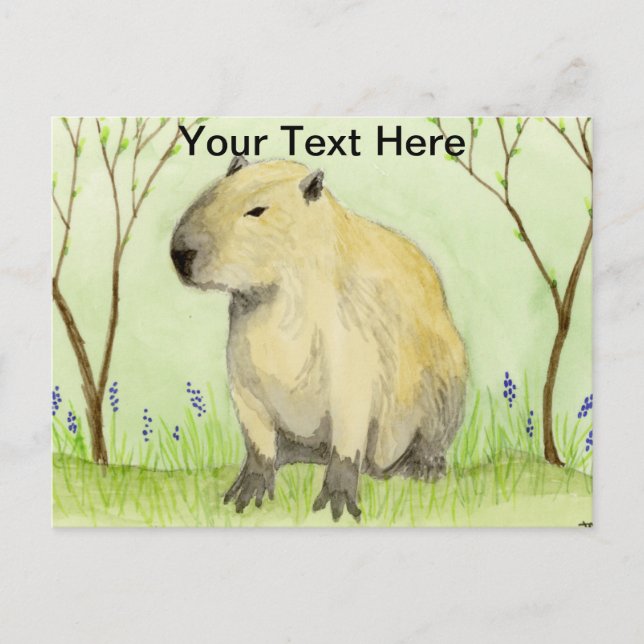 Capybara Blues Postcard (Front)